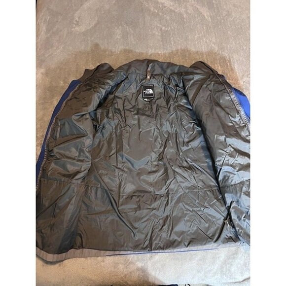 THE NORTH FACE Hyvent Youth Boys Blue Gray Shell Only Jacket Sz XL - Picture 5 of 11